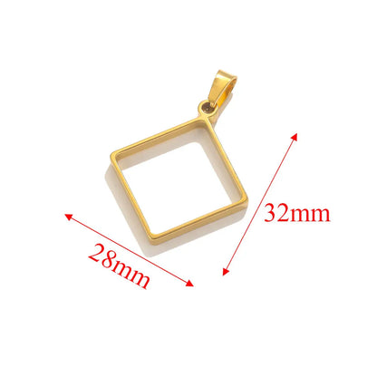 Variety of Charm or Pendant Frame Molds for UV Resin