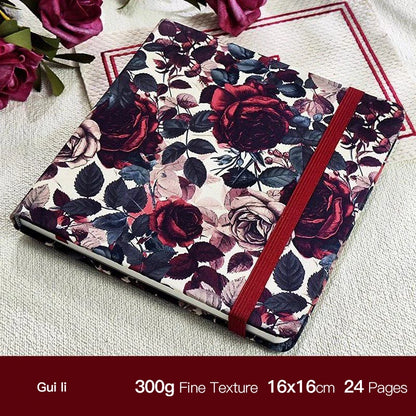 Small Watercolor Paper Journal - Great for Travel