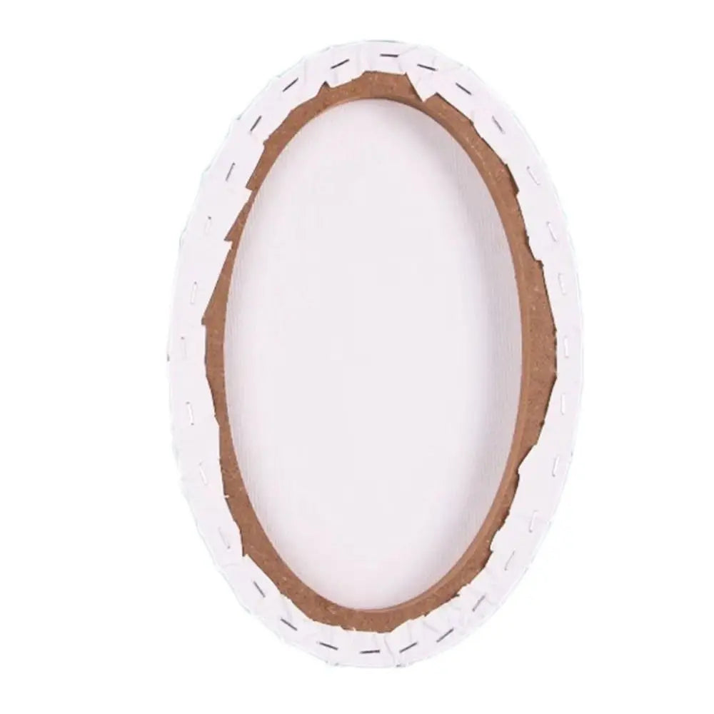 Oval Shaped Cotton Canvas for Painting  - Various Sizes