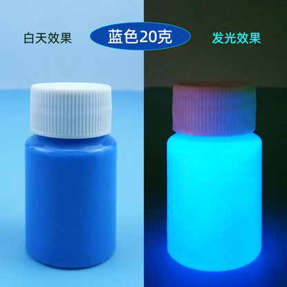 15g Bottle Luminous Powder Pigment for Epoxy Resin Glow In The Dark Jewelry Making Supplies