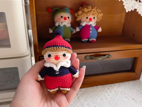Cute Circus Clown Crochet Kits