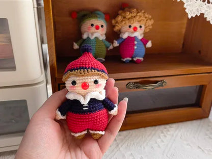 Cute Circus Clown Crochet Kits