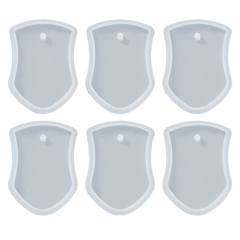 Keychain or Pendant Silicone Mold for Epoxy Resin