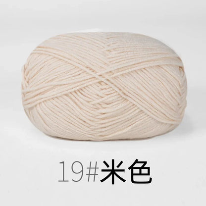 Organic Cotton Yarn 4ply - 1 Ball is 50g of Soft Yarn