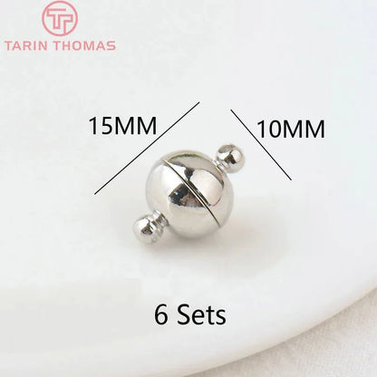 Variety of Colors, Styles and Sizes of Magnetic Bracelet or Necklace Clasps