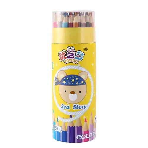12, 18, 24, 36, or 48 Colored Pencil Sets