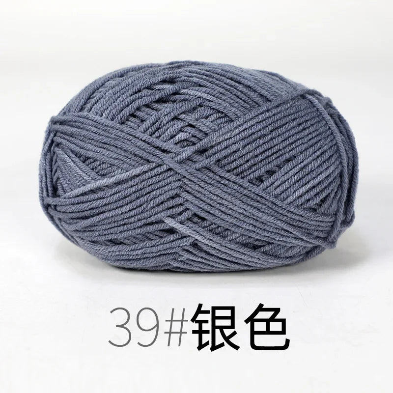 Organic Cotton Yarn 4ply - 1 Ball is 50g of Soft Yarn