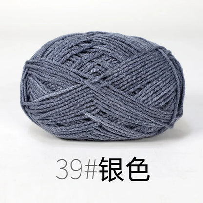Organic Cotton Yarn 4ply - 1 Ball is 50g of Soft Yarn