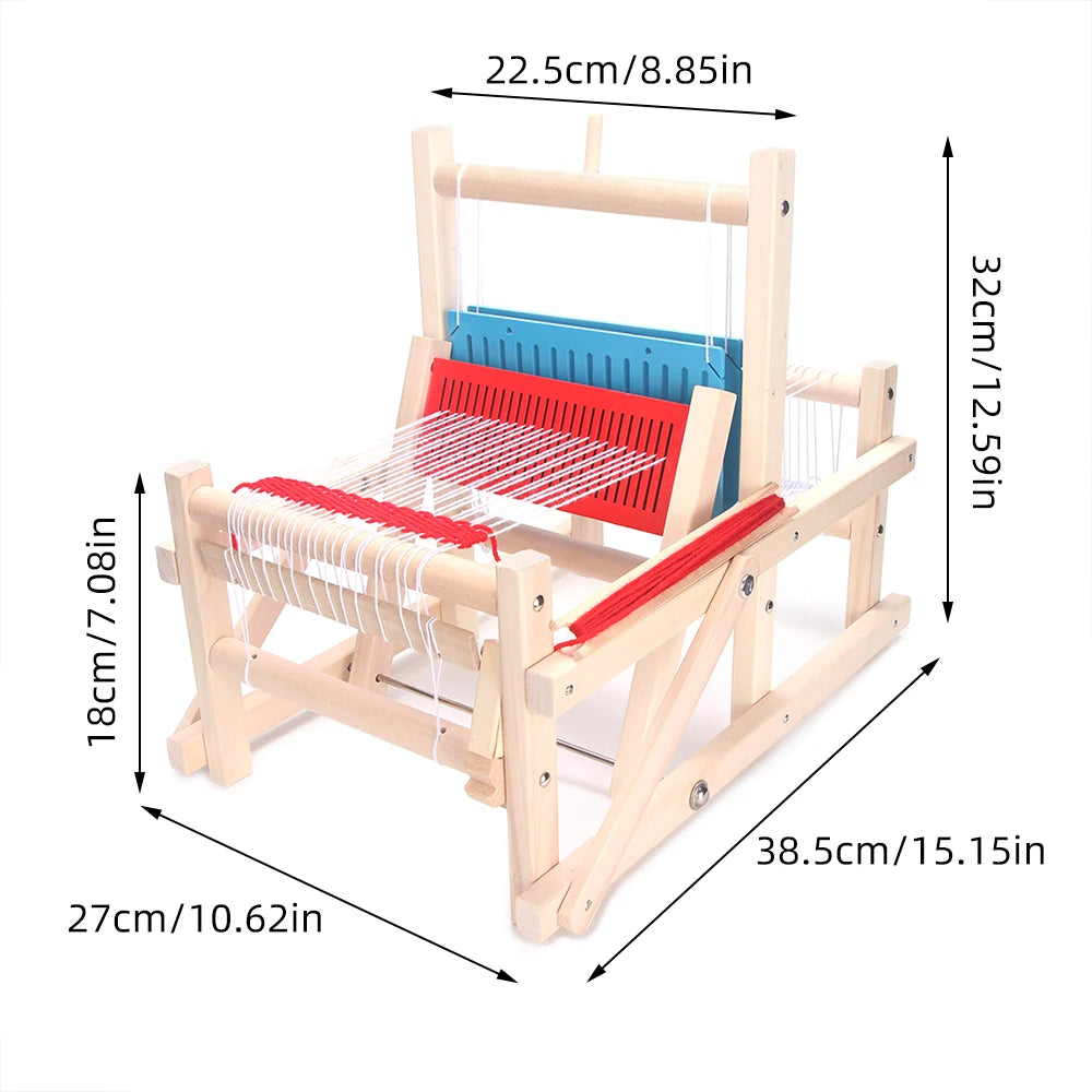 Wooden Weaving Loom Kit