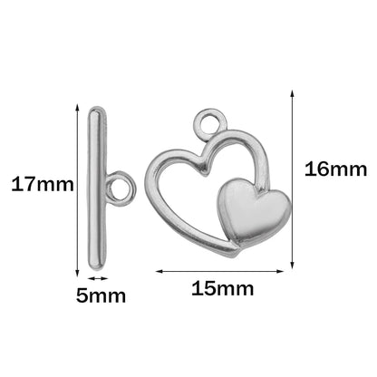 Stainless Steel Jewelry T-Bar Clasp/Connector for Necklace and Bracelet Making