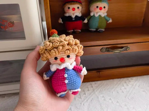 Cute Circus Clown Crochet Kits