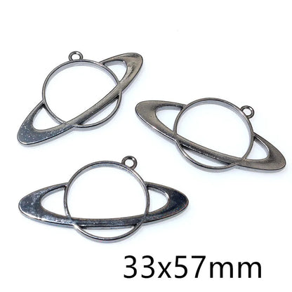 Hollow Metal UV Resin or Epoxy Resin Frame for Jewelry Making