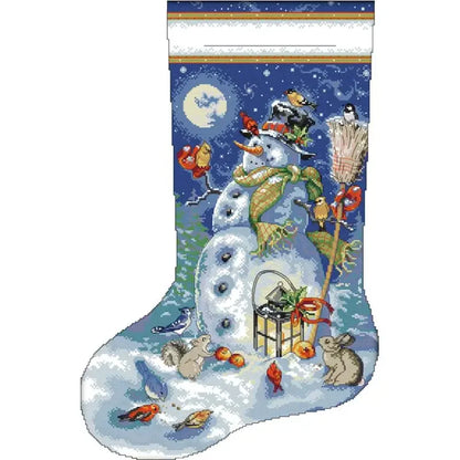 Christmas Stocking Cross Stitch Kits: 11, 14, or 16 CT