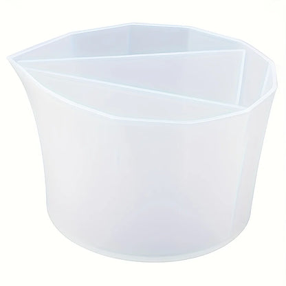 Resin Mixing Cups for Silicone Molds - Multi-Channel Split Pouring Cup
