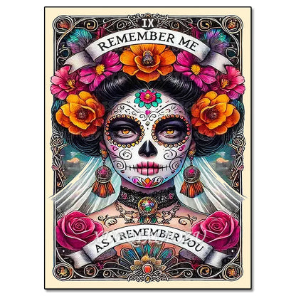Diamond Art Painting Kit - Skeleton Ladies - Halloween Themes