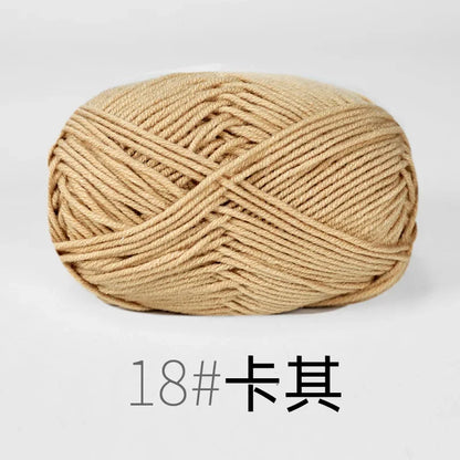 Organic Cotton Yarn 4ply - 1 Ball is 50g of Soft Yarn