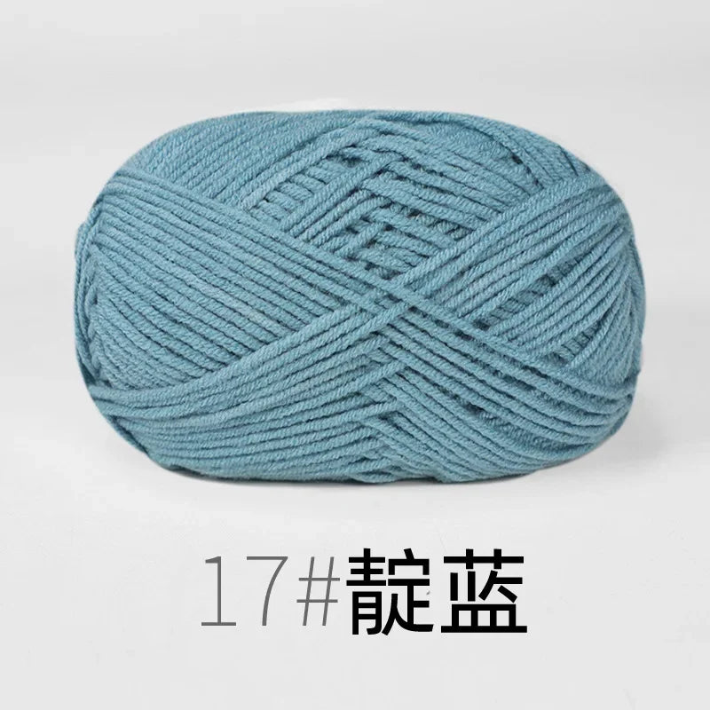 Organic Cotton Yarn 4ply - 1 Ball is 50g of Soft Yarn