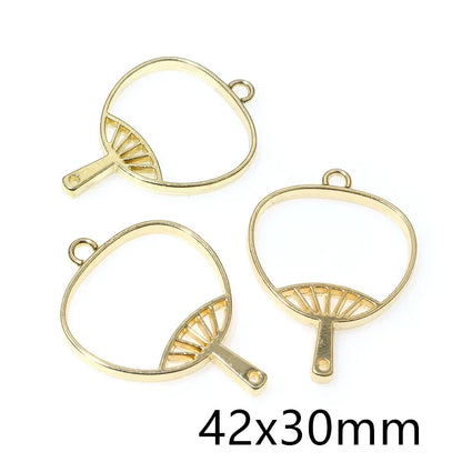 Hollow Metal UV Resin or Epoxy Resin Frame for Jewelry Making