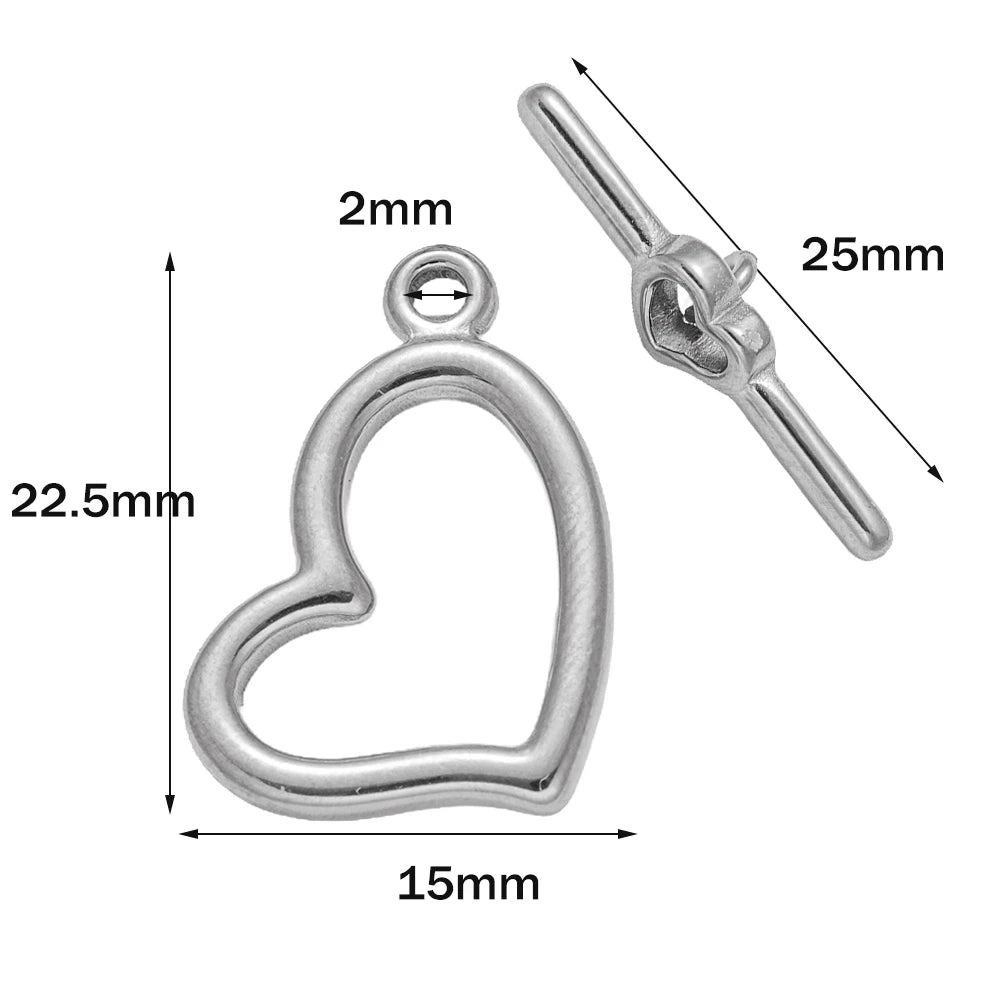 Stainless Steel Jewelry T-Bar Clasp/Connector for Necklace and Bracelet Making