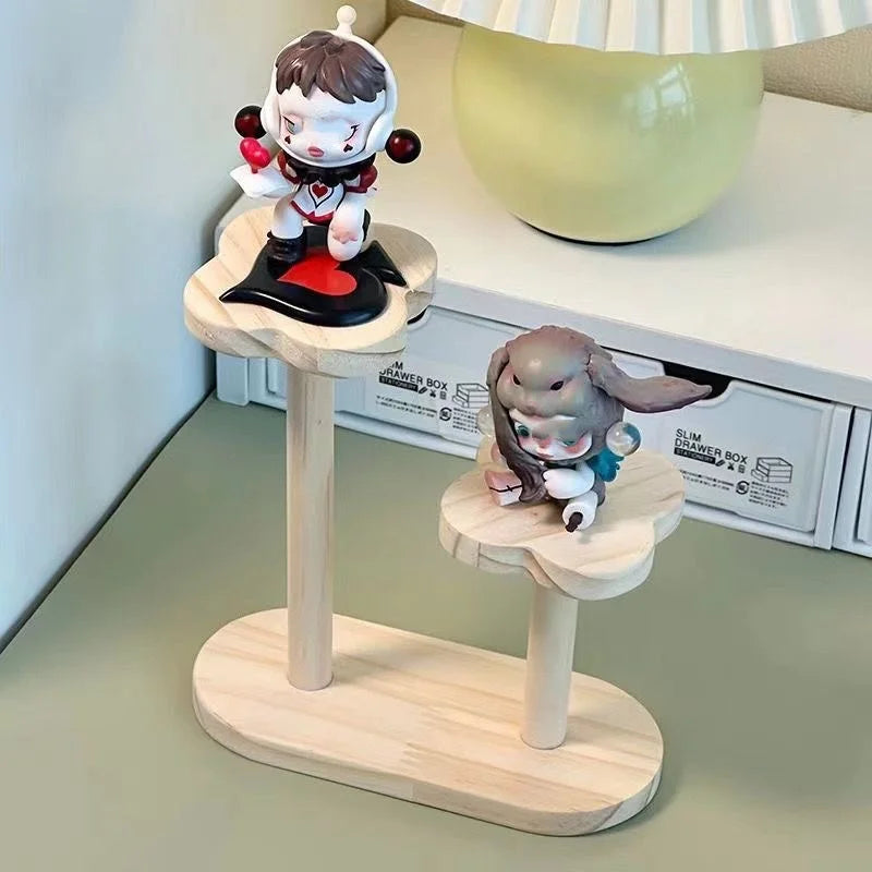 Wooden Display Riser Stand for Wool Felting and Crochet Creations