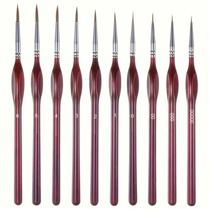10/11/20/22Pcs Fine Detail Paint Brushes