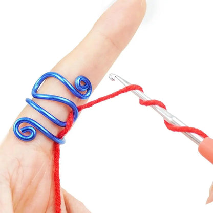 Adjustable Crochet Finger Ring