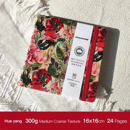 Watercolor Journal 100% Cotton 300gm 24Sheets
