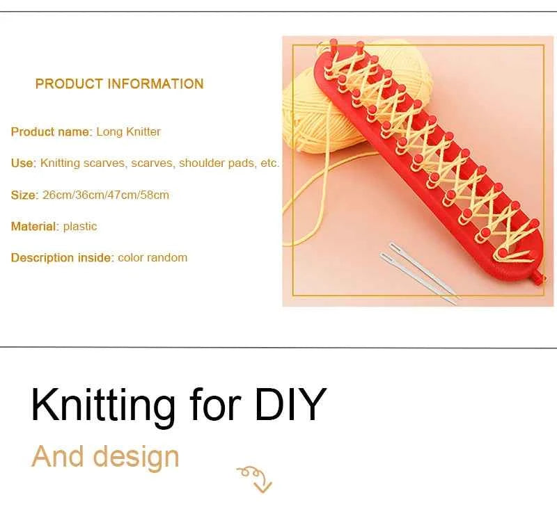 Knitting Loom – Oblong & Round | 10 Size & Style Options
