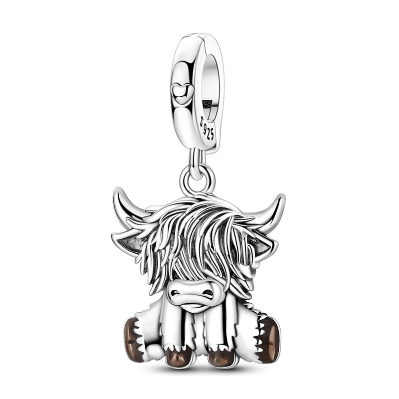 16 Sterling Silver Original Charm Pendant Beads