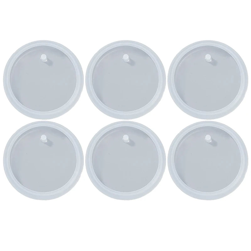 Keychain or Pendant Silicone Mold for Epoxy Resin