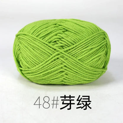 Organic Cotton Yarn 4ply - 1 Ball is 50g of Soft Yarn
