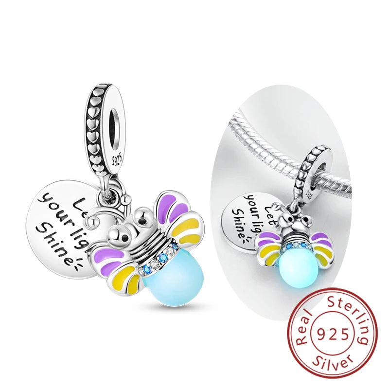 11 Different Sterling Silver Charms and Beads