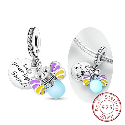 11 Different Sterling Silver Charms and Beads