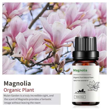 10ml Bottles of Organic Essential Oils for Candle Making
