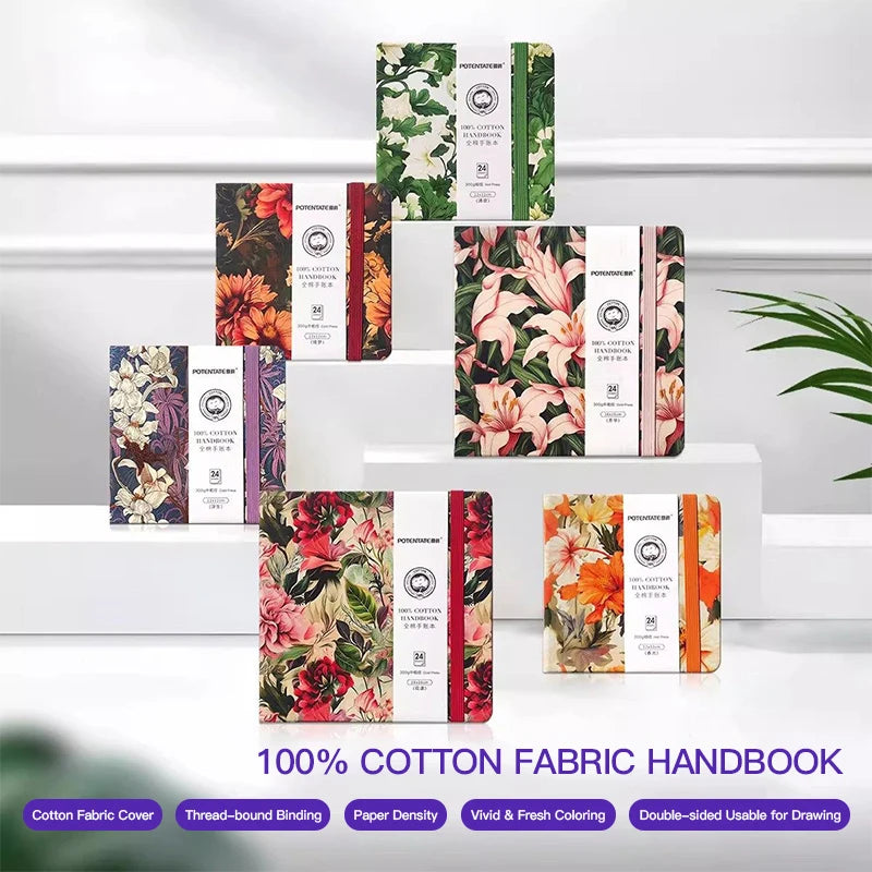 Watercolor Journal 100% Cotton 300gm 24Sheets