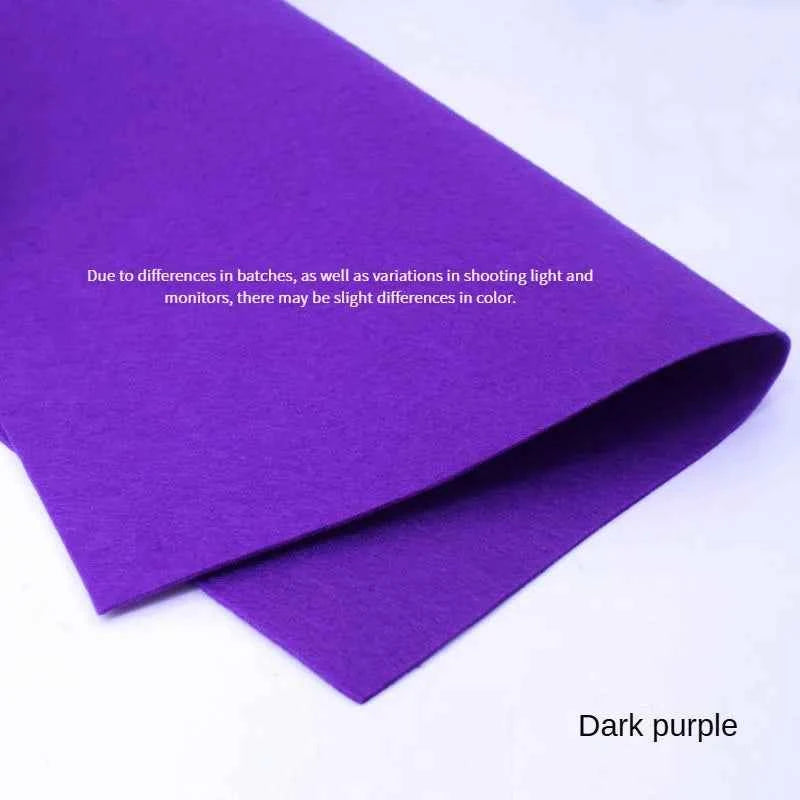 Squares of Non-woven Felt in 18 Colors