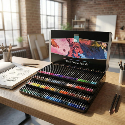 72 or 120 Watercolor Pencil Set