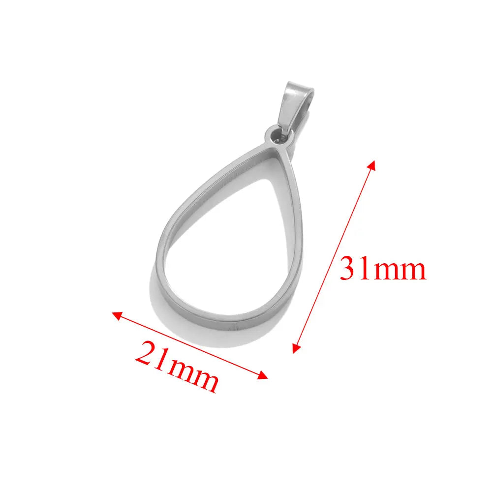 Variety of Charm or Pendant Frame Molds for UV Resin