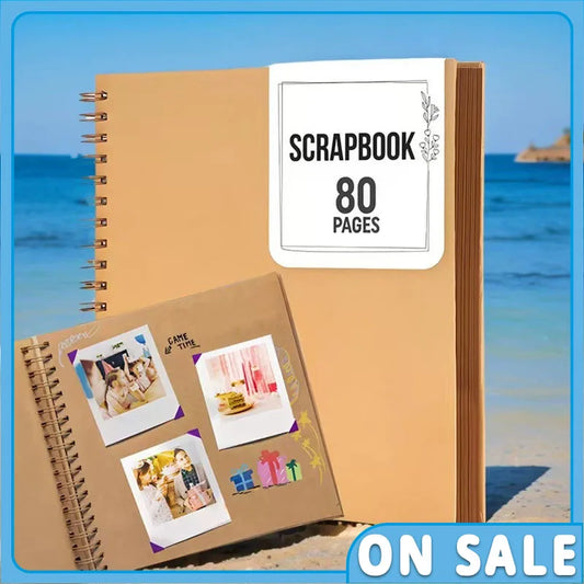 Scrapbook with 80 Pages