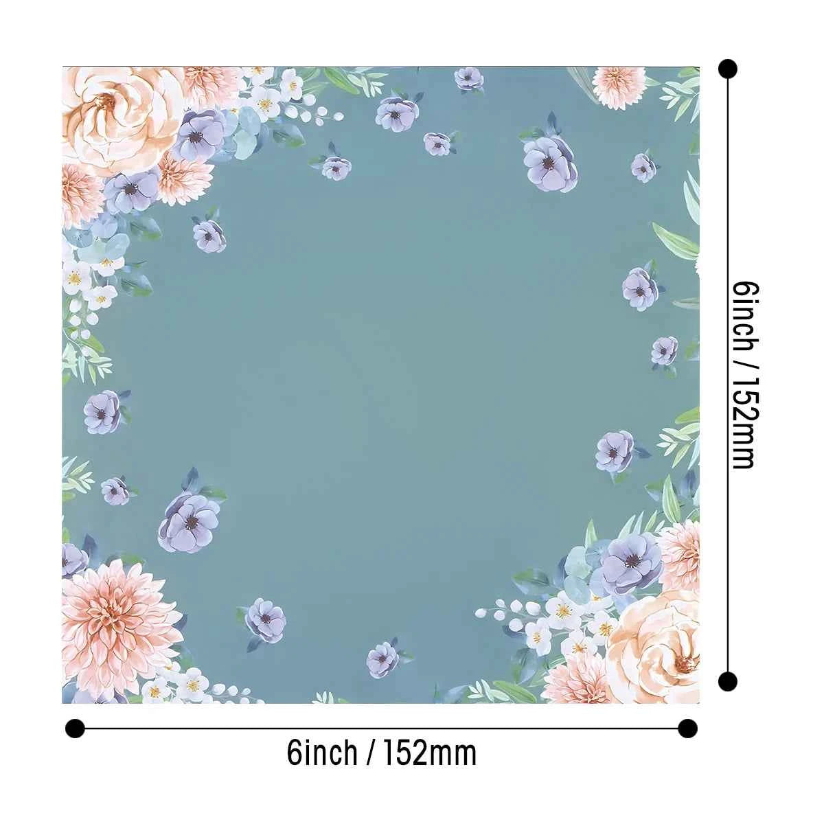 Colored Patterned Scrapbooking Paper