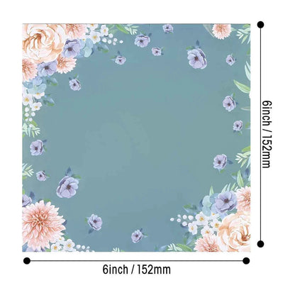 Colored Patterned Scrapbooking Paper
