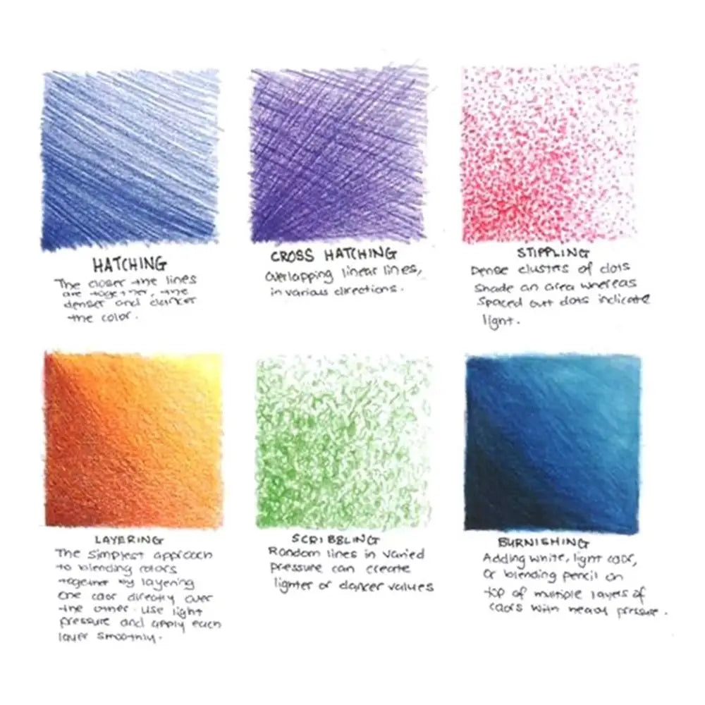 48 or 72 Colors Pencil Sets