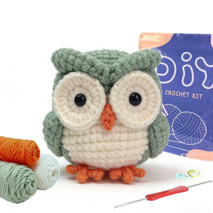 Owl Crochet Kit with Instructions