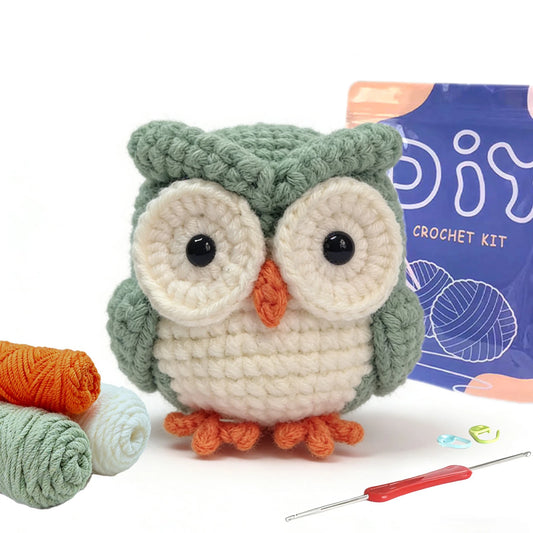 Owl Crochet Kit with Instructions