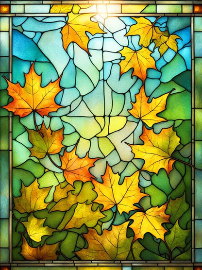 Diamond Painting Kits of Flowers, Different Sizes Available in a Round or Rectangle Shape