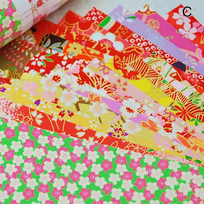 Japanese Style Decorative Flower  Scrapbook Paper