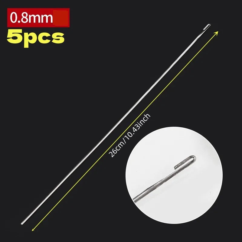 Stainless Steel Bead Threading Needle