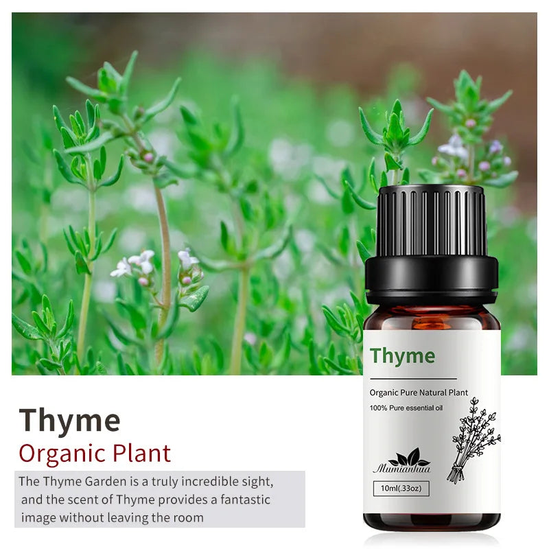10ml Bottles of Organic Essential Oils for Candle Making