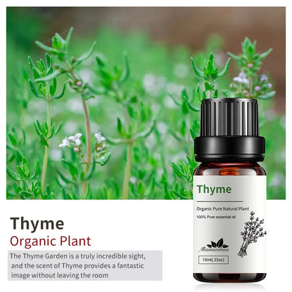 10ml Bottles of Organic Essential Oils for Candle Making