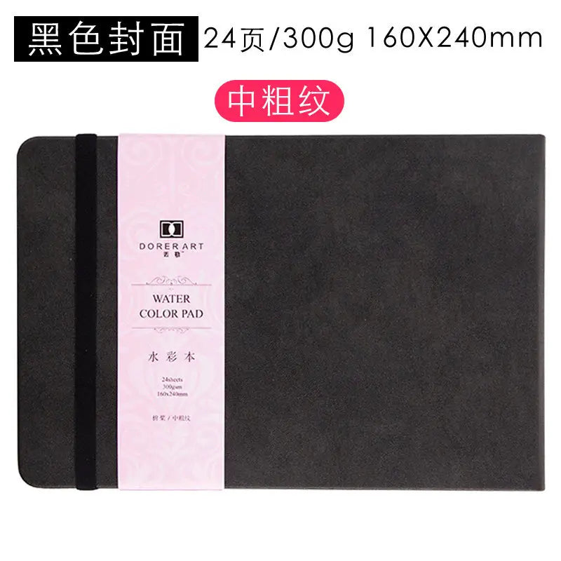 Watercolor Notebook, Medium Texture Watercolor Paper 300g